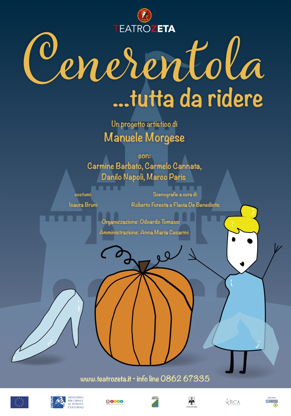 Cenerentola tutta da ridere poster